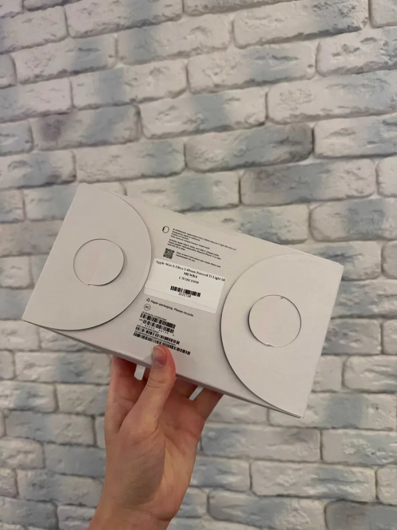 Apple Watch Ultra 3 49mm GPS+Cell Natural Ti Light blue (MEWK4) Нові — фото 2