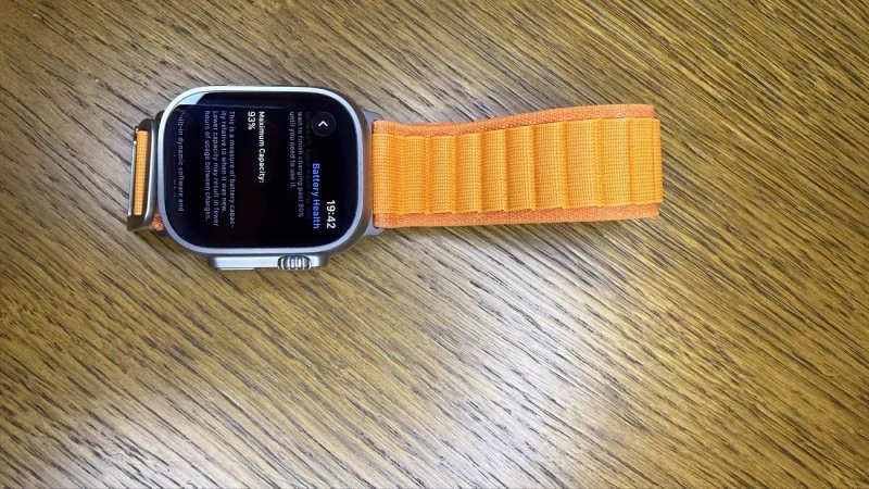 Apple Watch Ultra 49mm Titanium + 2 ремінці | АКБ 93% | Ідеальний стан — фото 5
