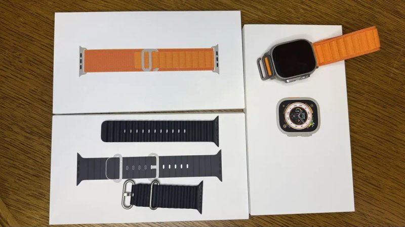 Apple Watch Ultra 49mm Titanium + 2 ремінці | АКБ 93% | Ідеальний стан — фото 6