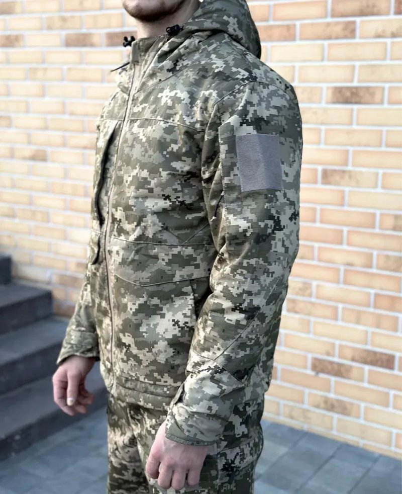 Армійська тепла зимова куртка на омні хіт тактична куртка М65 CALL DRAGON піксель куртка військова до -20 — фото 6