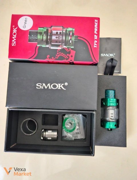 Атомайзер Smok TFV12 Prince Full Kit Green