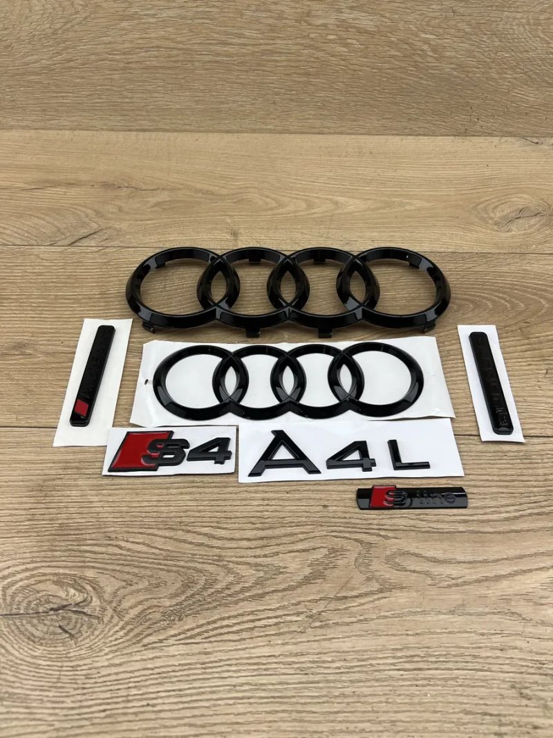 Audi a3 a4 a5 a6 q5 s4 b9 b8 b7 c7 c6 4m емблема значок — фото 4