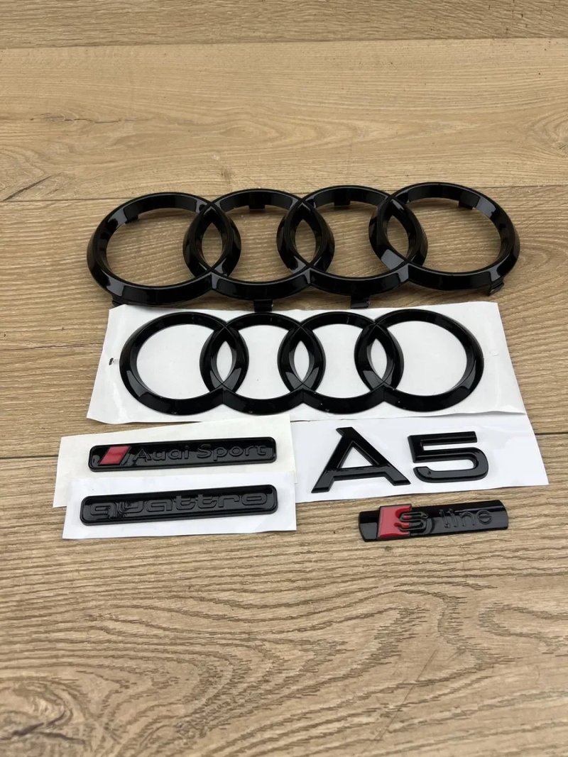 Audi a3 a4 a5 a6 q5 s4 b9 b8 b7 c7 c6 4m емблема значок — фото 5