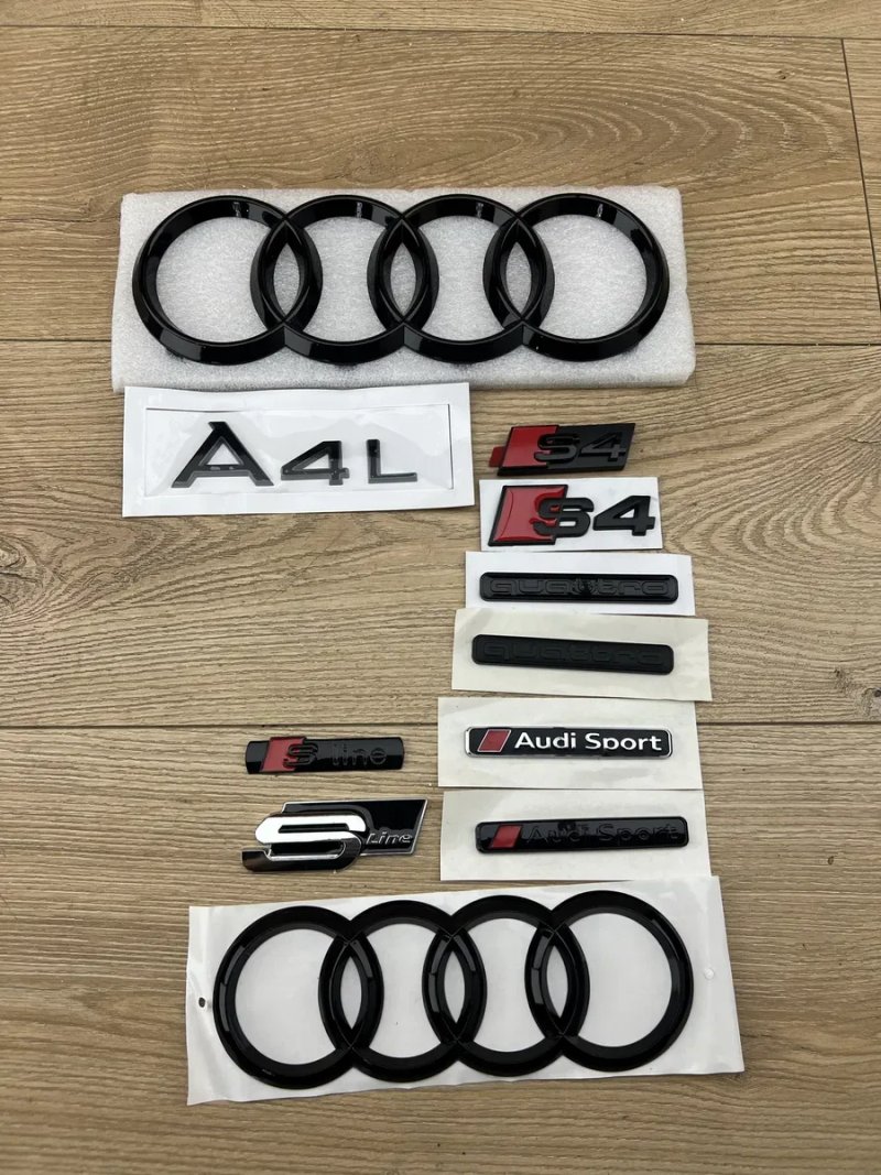 Audi a3 a4 а5 аб q5 s4 b9 емблема значок — фото 3