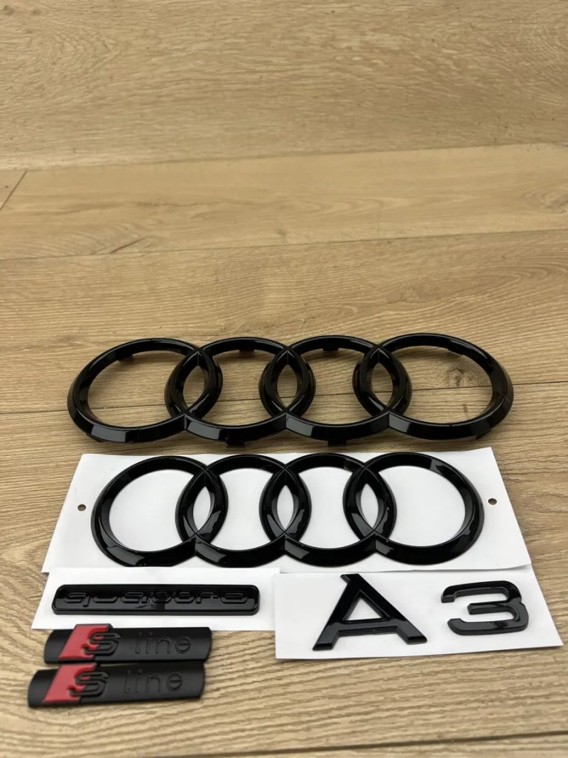 Audi a3 a4 а5 аб q5 s4 b9 емблема значок — фото 6