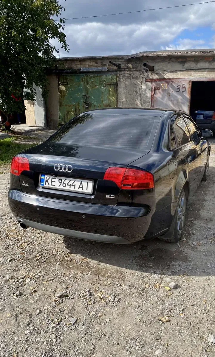 Audi A4 2007 года 2.0l газ бензин, АКПП, климат круиз контроль Гур тонировка хорошая комплектация — фото 3