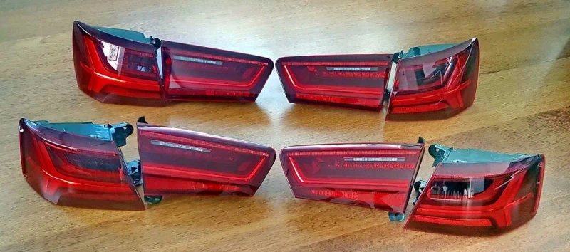 Audi A5 8W Фары (фара левая, правая) америка европа LED Matrix Laser — фото 6