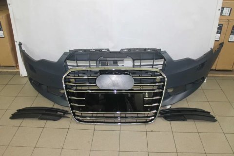 Audi A6 C7 4G Lift Капот крило бампер телевізор радіатори комплект