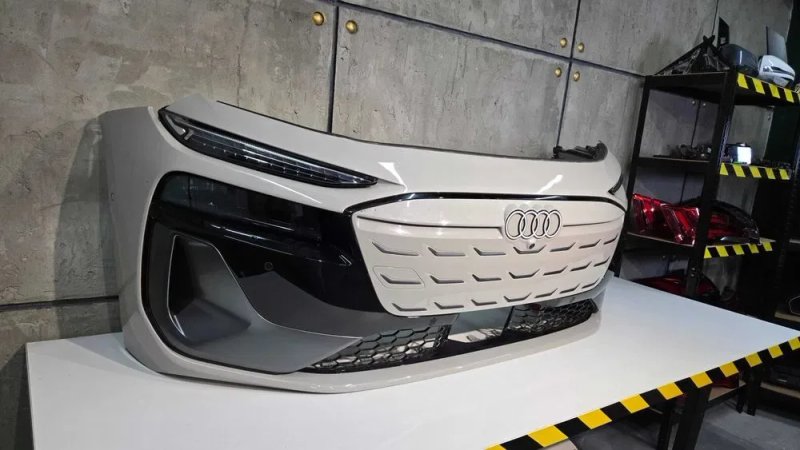 Audi A6 C9 e-tron S line Matrix LED фари бампер передок 2025 OEM Європа комплект в зборі! в наявності! — фото 2
