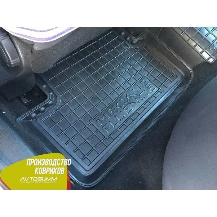 Авто коврики в салон Рено Меган / Renault Megane 2 - 3 - 4 и багажник — фото 7