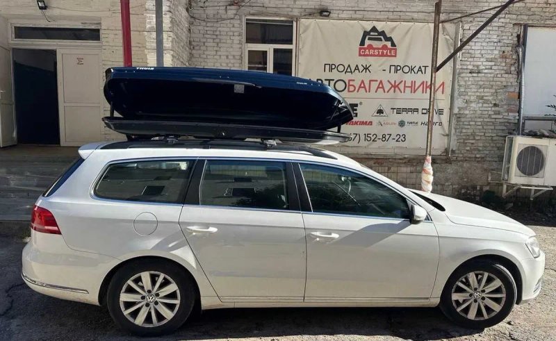 Автобокс Thule спортивні плоскі Dynamic Spirit Motion 3 Low на дах авто БВ нові вживані вітринні чорні сірі глянці установка гарантія оренда обмін — фото 7