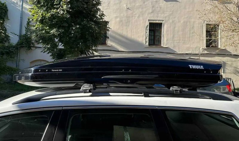 Автобокс Thule спортивні плоскі Dynamic Spirit Motion 3 Low на дах авто БВ нові вживані вітринні чорні сірі глянці установка гарантія оренда обмін — фото 8
