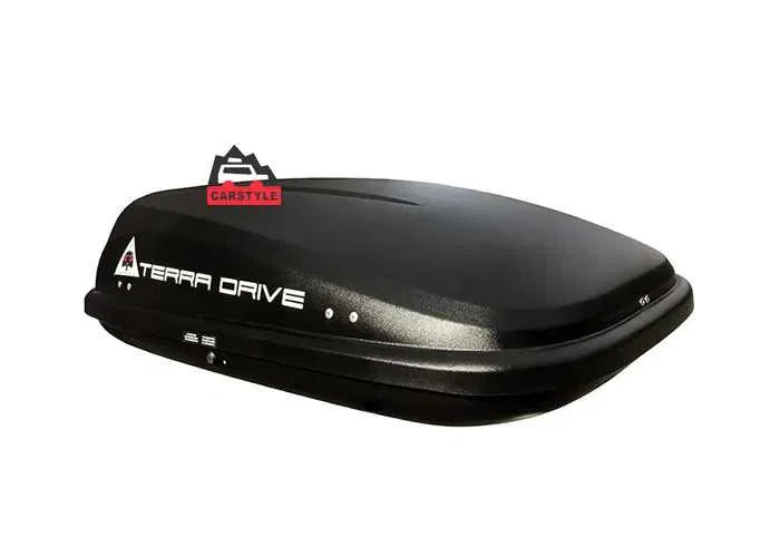 Автобокси на крышу дах Terra Drive 320 420 440 480 500 600 літрів уцінки нові вітринні бокси двухсторонні гарантія ремонт прокат установка — фото 2
