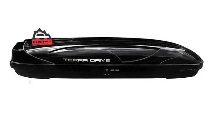 Автобокси на крышу дах Terra Drive 320 420 440 480 500 600 літрів уцінки нові вітринні бокси двухсторонні гарантія ремонт прокат установка — фото 8