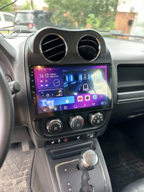 Автомагитола android для Jeep Compass, Patriot, 10 дюймів CarPlay та AndroidAuto