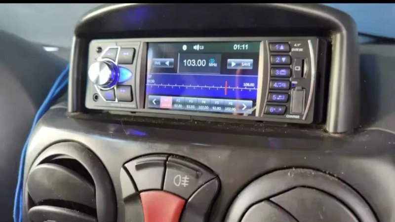 Автомагнітола 1DIN 4.1" Bluetooth MP5 4022D | USB AUX TF Камера заднього виду — фото 5