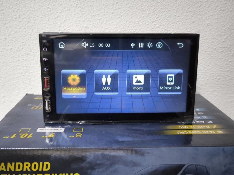 Автомагнитола 2Din 7" с Carplay и Android Auto Сенсорная auto — фото 5