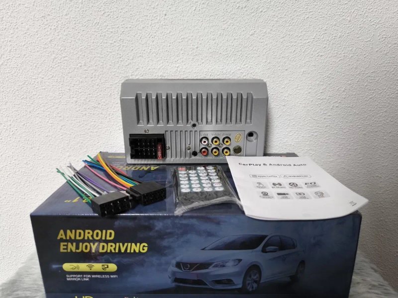 Автомагнитола 2Din 7" с Carplay и Android Auto Сенсорная auto — фото 7