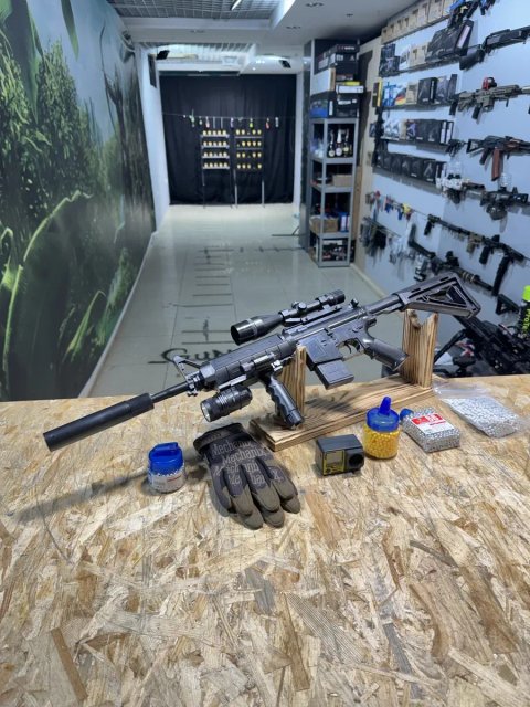 Автомат AR-15 Pro — модель Cyma 1158D (іграшка)