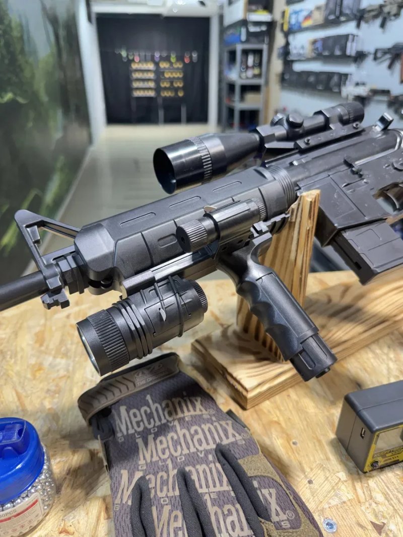 Автомат AR-15 Pro — модель Cyma 1158D (іграшка) — фото 2