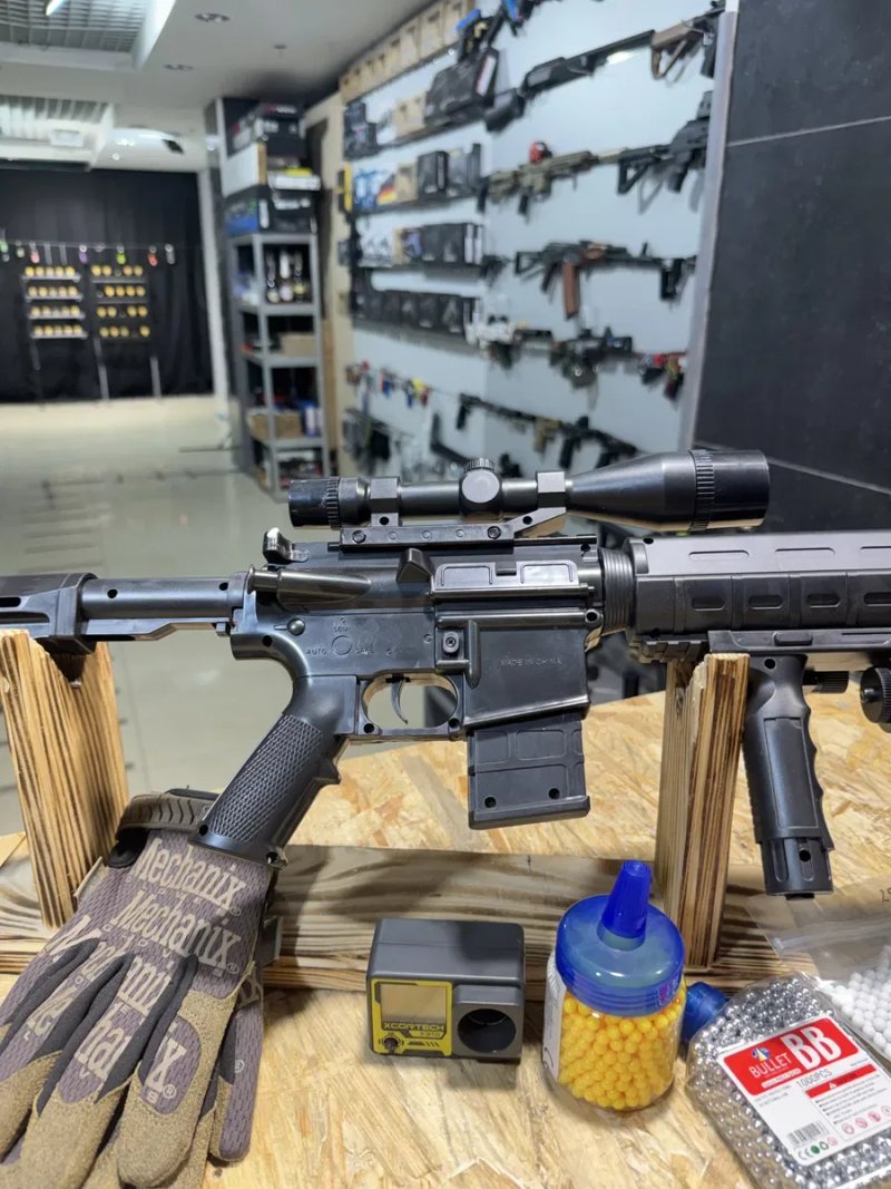Автомат AR-15 Pro — модель Cyma 1158D (іграшка) — фото 4