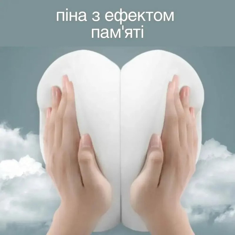 Автомобільний ортопедичний комплект Підголівник та поперекова подушка — фото 6