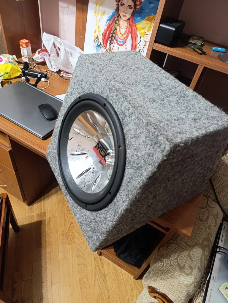Автомобільний Сабвуфер MTX Audio Thunder 6000 12" (4 Ом) у закритому ящику (ЗЯ) — фото 5
