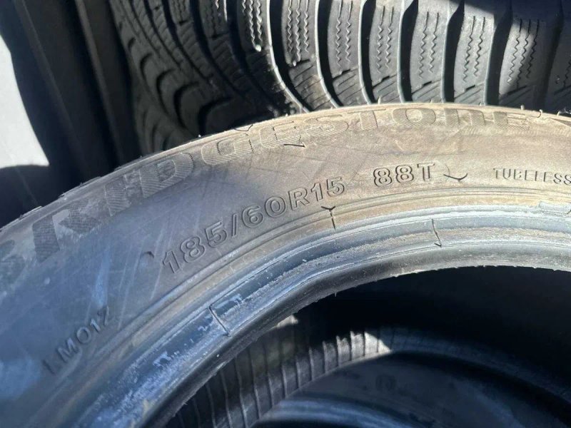 Автошини зимові Bridgestone 185/60/15 (2шт)Резина,Колеса,Гума,Скати,Шини — фото 6