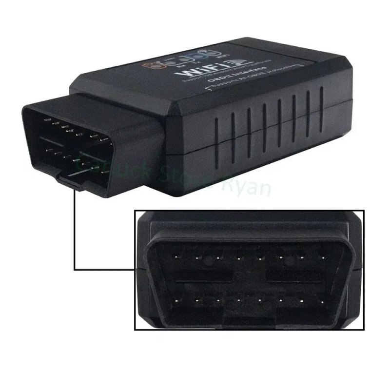 Автосканер ELM327 WiFi IOS iphone Bluetooth версія 1.5 дві плати Android OBD2 Чіп PIC18F25K80 — фото 3