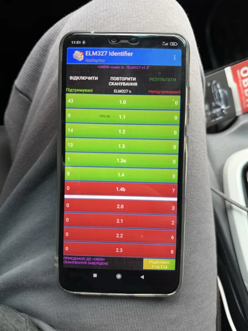 Автосканер ELM327 WiFi IOS iphone Bluetooth версія 1.5 дві плати Android OBD2 Чіп PIC18F25K80 — фото 8