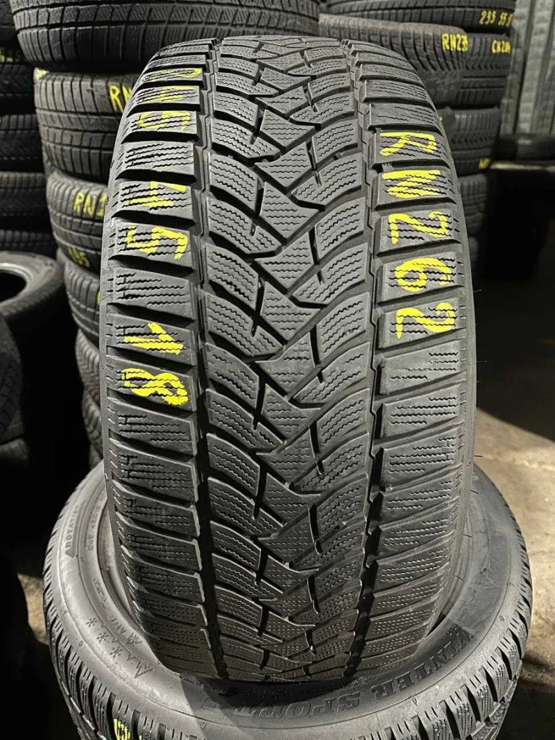 б/у 245/45 R18 Dunlop SP Winter Sport 5 зимові RN262-21 — фото 4