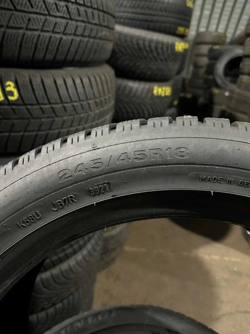 б/у 245/45 R18 Dunlop SP Winter Sport 5 зимові RN262-21 — фото 6