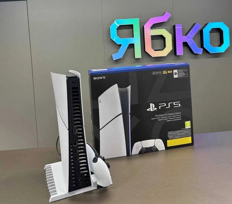 б/у Ігрова приставка Sony PlayStation 5 Slim (Digital Edition) (825GB)  Кам'янське Ябко ТЦ Терра — фото 2