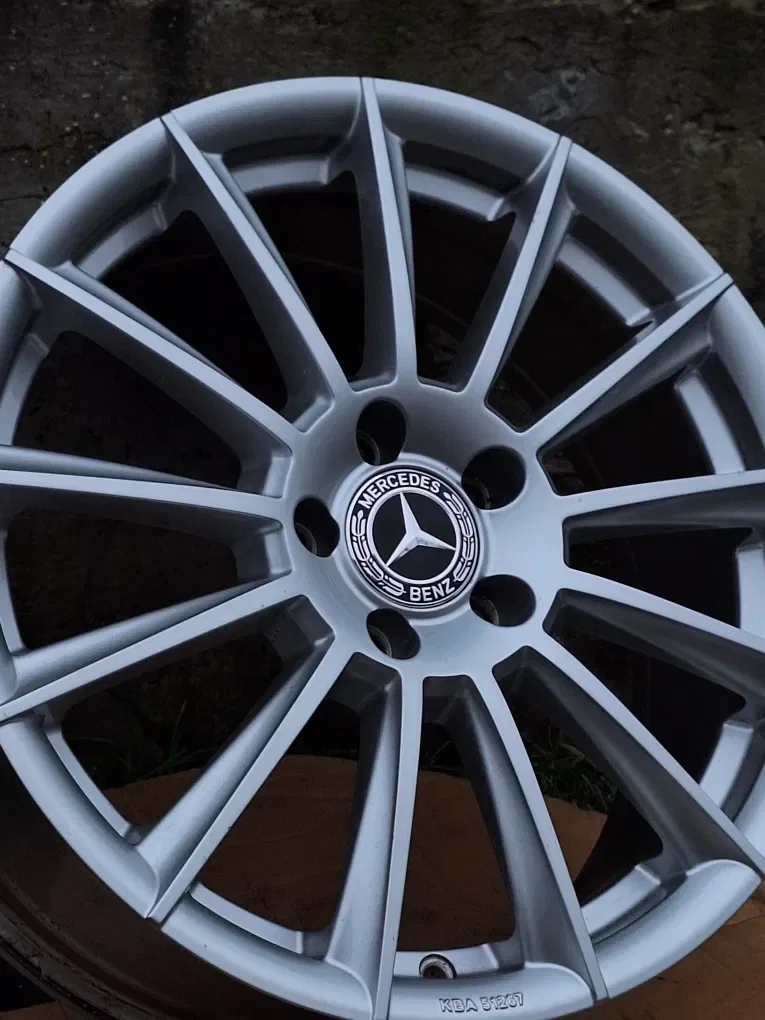 Багатоспицеві диски R18 Mercedes 166 GLE E clas w212 w213 V w447 — фото 4
