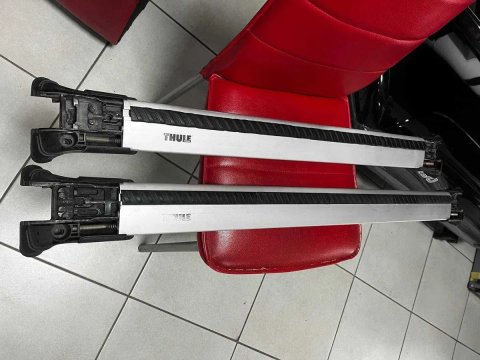 Багажник Thule Wingbar Edge 958 7204 невиступаючий на дах авто просвітні рейлінги БВ гарантія установка обмін прокат ремонт поперечини алюмінієві