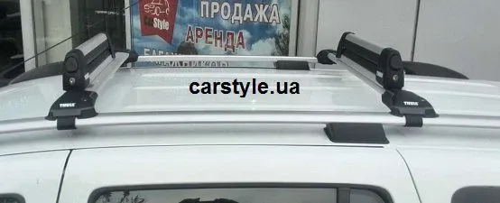 Багажник Thule Wingbar Edge 958 7204 невиступаючий на дах авто просвітні рейлінги БВ гарантія установка обмін прокат ремонт поперечини алюмінієві — фото 4