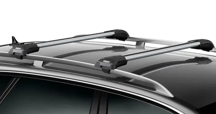 Багажник Thule Wingbar Edge 958 7204 невиступаючий на дах авто просвітні рейлінги БВ гарантія установка обмін прокат ремонт поперечини алюмінієві — фото 7