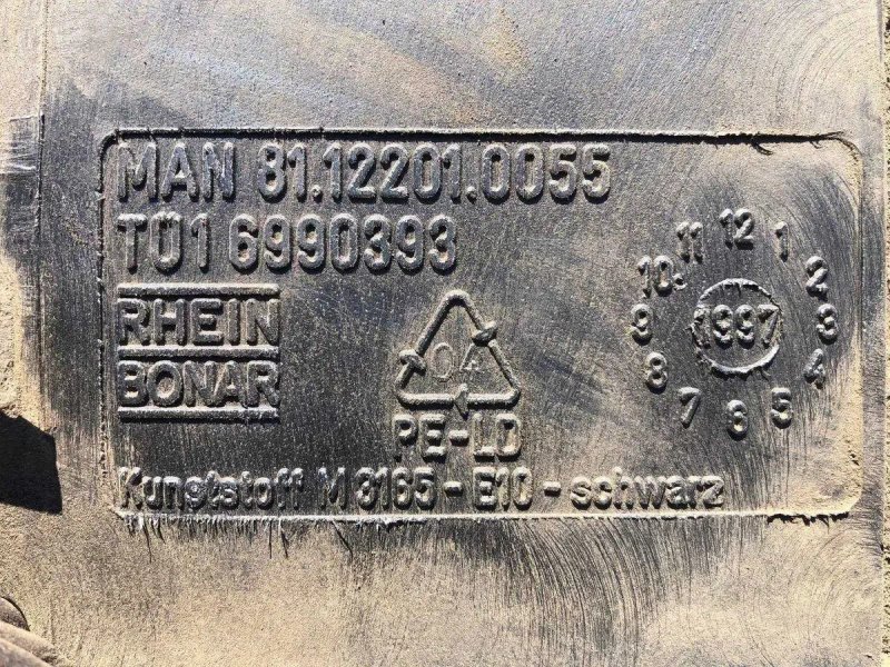 Бак паливний на MAN 100 літрів, пластиковий бак Man 100л — фото 6