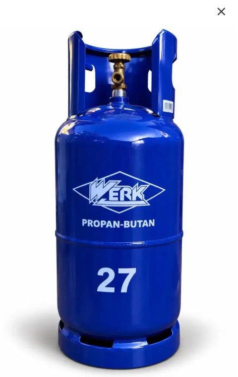 Балон під газ 27 л 11 кг (опт / роздріб)