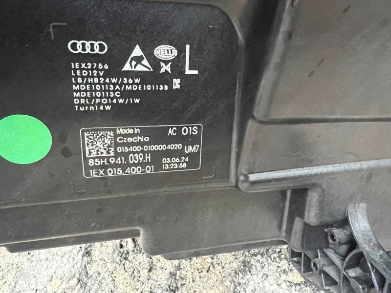 Бампер Audi E-tron Q6 Фари Ауді Етрон Ку6 Фара Ку 6 Решітка Ауди Фары — фото 5