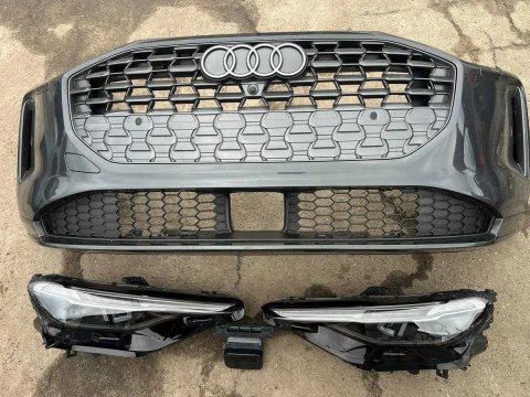 Бампер Audi Q5 8MA Радар Решітка Ку5 Решётка 80МА Ку Фари Фара Audi Q5
