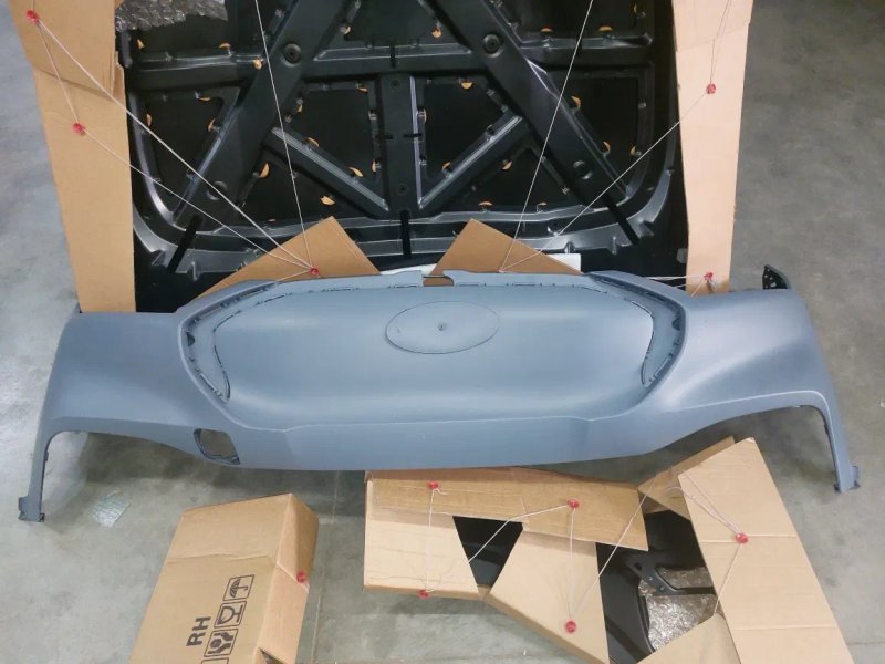 Бампер Ford Mustang MACH E GT   Мустанг Емач — фото 2