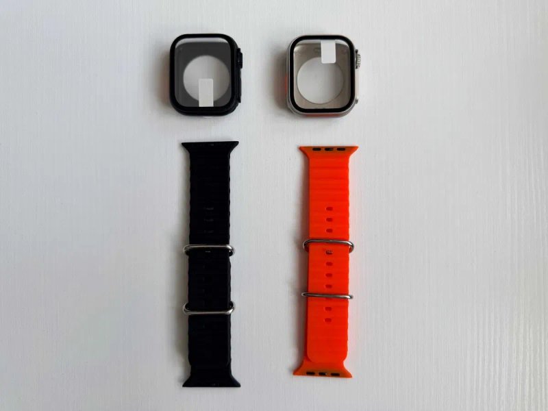 Бампер і ремінець Ocean band для Apple Watch на всі серії чохол і силіконовий ремінець силиконовый ремешок чехол — фото 4