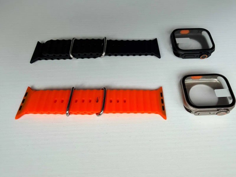 Бампер і ремінець Ocean band для Apple Watch на всі серії чохол і силіконовий ремінець силиконовый ремешок чехол — фото 6