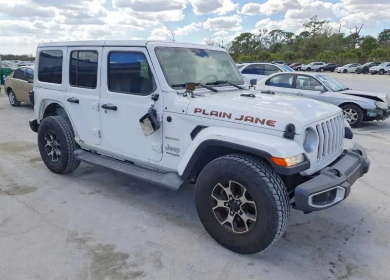 Бампер Jeep Wrangler JL 18+ Шрот Разборка Розборка вранглер джип — фото 4