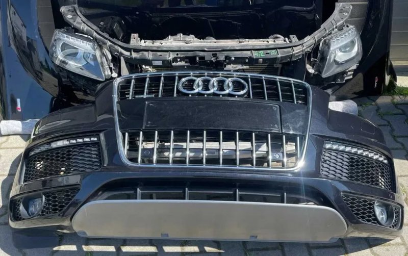 Бампер капот крыло фары комплект Audi Q7 4L 4M USA EU Разборка — фото 7
