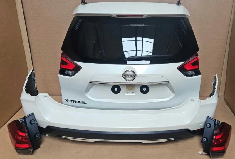 бампер крило ніссан ліф nissan leaf фара капот комплект гріль радіатор — фото 8