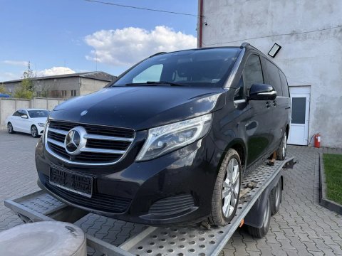 Бампер морда V-class W447 Vito бампер капот крило фара передок 9197 чорний