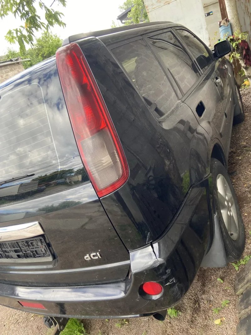 Бампер Nissan X-trail T30 Т31 фари капот двері крило чверть кузов криша ляда морда кузовні деталі розборка ніссан ікстрейл — фото 8