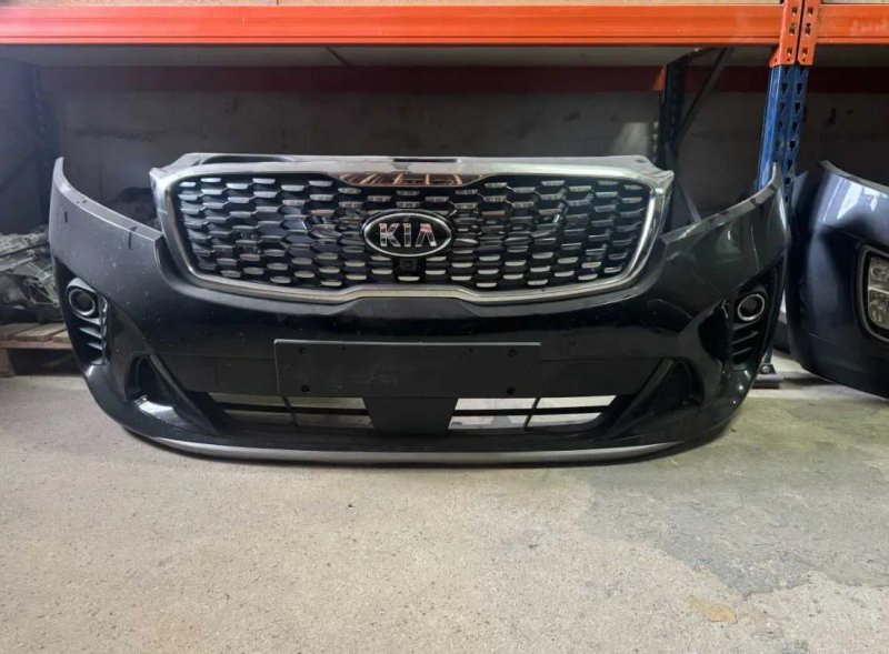 Бампер передній Kia Sorento 3 III перед оригінал разборка — фото 2